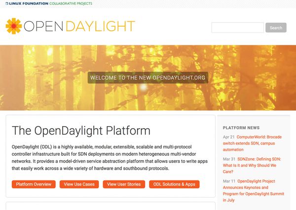 Open Daylight — Homepage