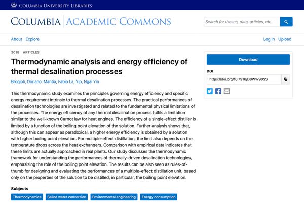 Academic Commons — Item page